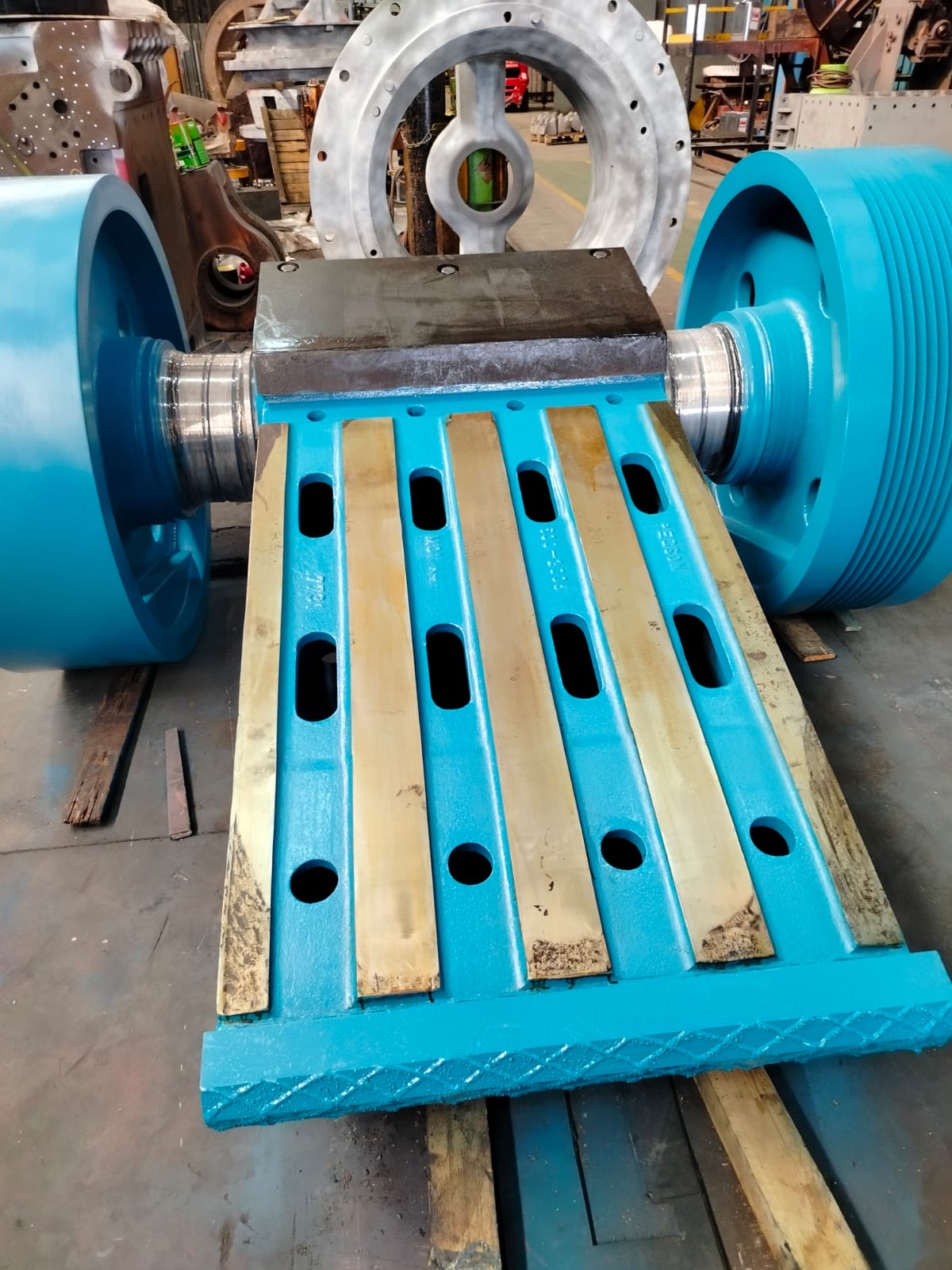 Industrial equipment after professional repair